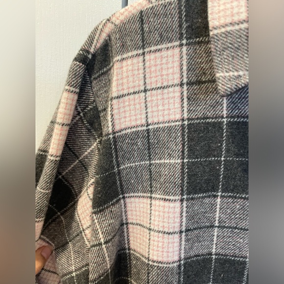 long plad flannel overshirt - Picture 7 of 9